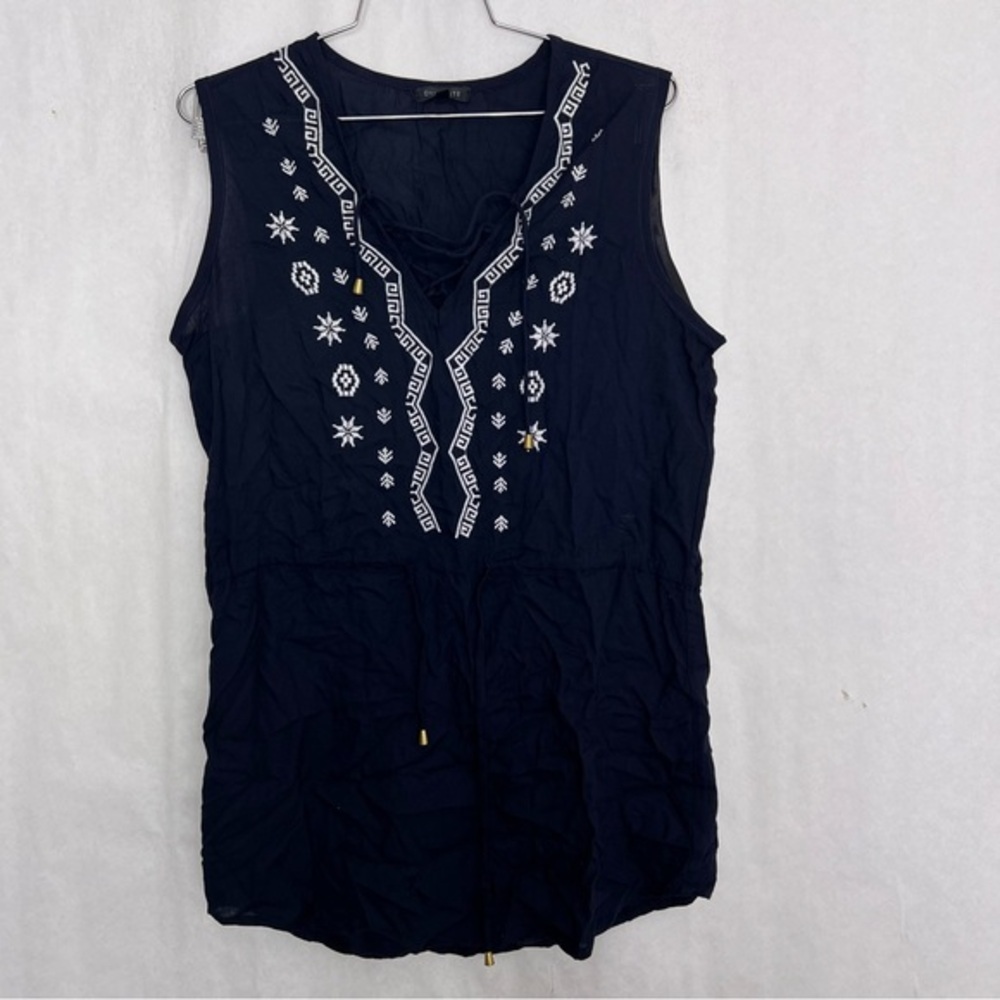 5/$25 Dynamite | blue tunic medium